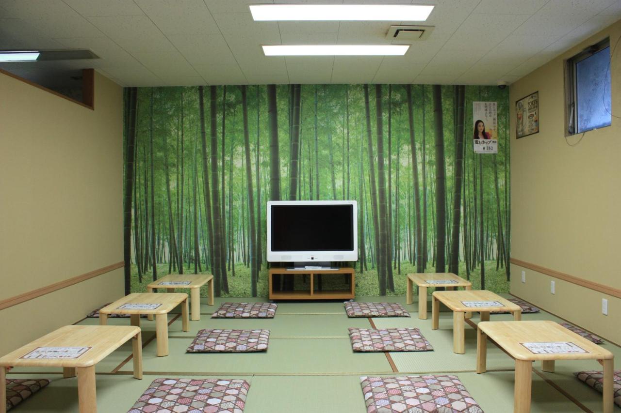 Capsule Hotel & Sauna Noble Chiba Exterior foto